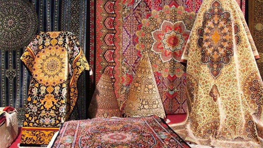 نمایشگاه بین‌المللی فارس، رنگ و نقش فرش ایرانی به خود گرفت