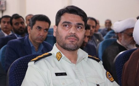 فرمانده انتظامی شهرستان میناب منصوب شد