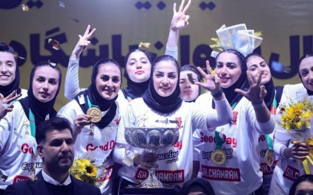 چمران لارستان، چگونه در لیگ برتر هندبال بانوان ایران هت تریک قهرمانی کرد