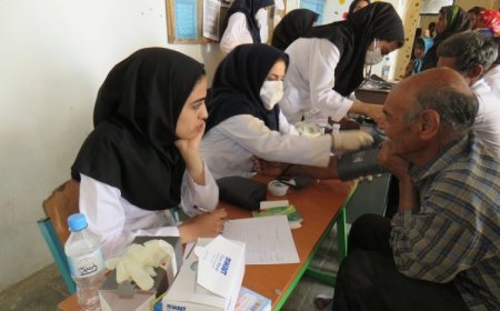 ارائه خدمات پزشکی و دندانپزشکی رایگان به اهالی بخش شبانکاره دشتستان
