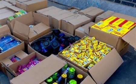 کشف بیش از ۶ هزار عدد انواع مواد محترقه پرخطر در بندرماهشهر