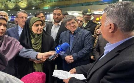 بازدید سرزده وزیر راه از ایستگاه راه‌آهن تهران