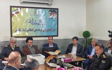 قرارگاه نوروزی پلیس فارس افتتاح شد/ ایجاد امنیت خاطر مسافران هدف اصلی دستگاه های خدمات رسان است