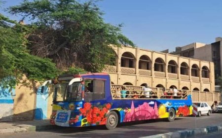 گردش در قلب اهواز با اتوبوس روباز؛ جابجایی روزانه ۳۰۰ گردشگر نوروزی