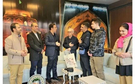 شیراز میزبان خانواده فرهیخته تاجیکستانی / برنامه‌ریزی برای پرواز مستقیم شیراز-دوشنبه