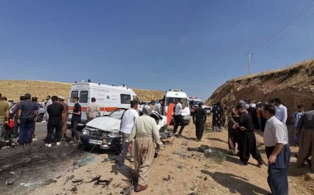 تصادف مرگبار در جاده‌های خوزستان؛ چهار کشته و ۲ زخمی