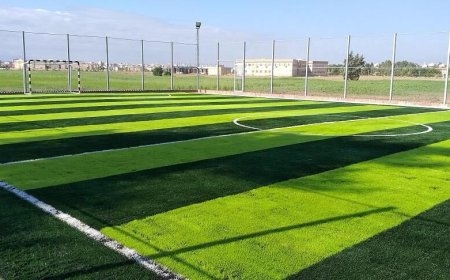 افتتاح سه زمین چمن مصنوعی در مدارس خرمشهر