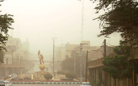 خوزستان در خفگی غبار