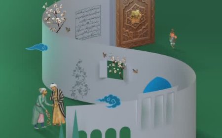پوستر بیست‌ و هشتمین یادروز سعدی منتشر شد/ «سعدی شیرازی؛ از دیروز تا همیشه»