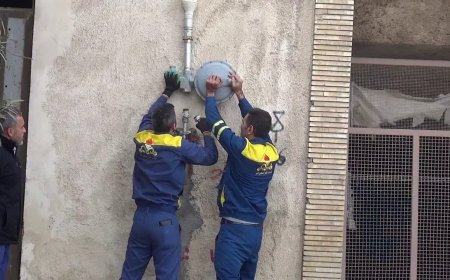 قطع گاز برخی مناطق شهرستان کارون به منظور توسعه شبکه گازرسانی