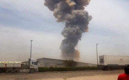 انفجار در بندر شهید رجایی بندرعباس