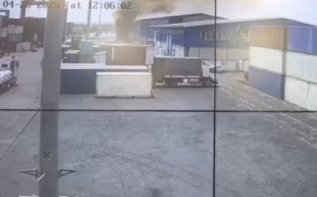 همه چیز با این آتش سوزی کوچک شروع شد: لحظه اول فاجعه بندر شهید رجایی