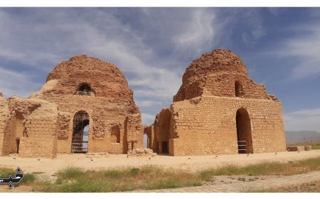 گزارش تصویری از کاخ ساسان سروستان به مناسبت هفتم اردیبهشت، روز سروستان
