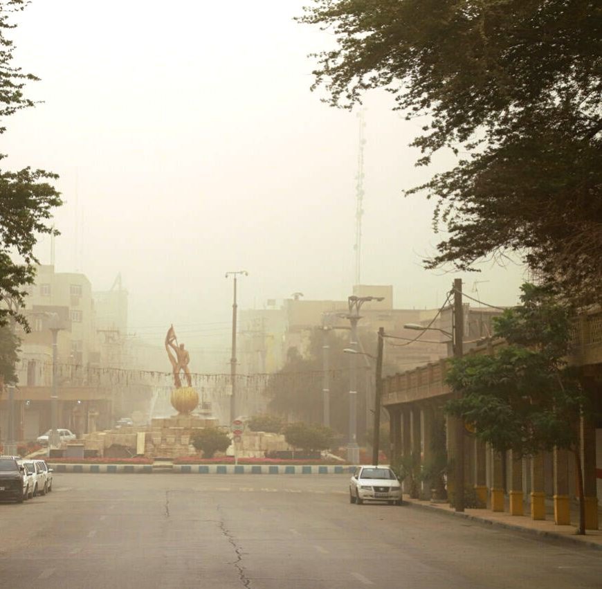 خوزستان در خفگی غبار