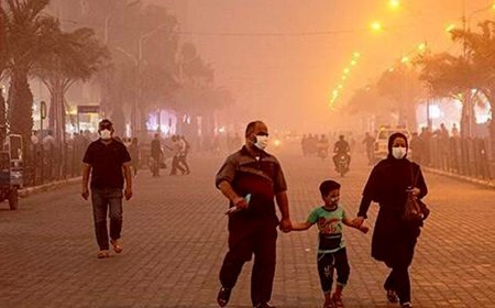 گردوخاک خوزستان امروز ۸۰۲ نفر را راهی بیمارستان کرد