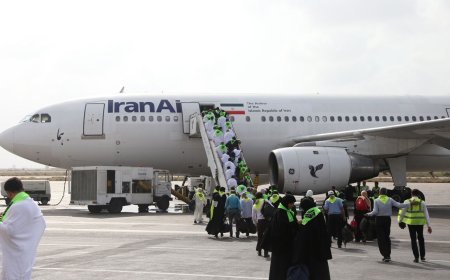 فرودگاه قشم آمادگی اعزام کاروان زائران حج ۱۴۰۴ کیش را دارد