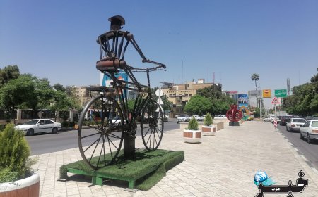 گزارش تصویری از المان های شهری شیراز