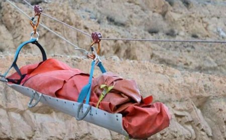 مرد ۴۰ ساله مرودشتی بر اثر سقوط از کوه جان باخت