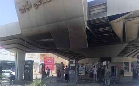 آتش در جایگاه سوخت هلیچی آبادان خاموش شد