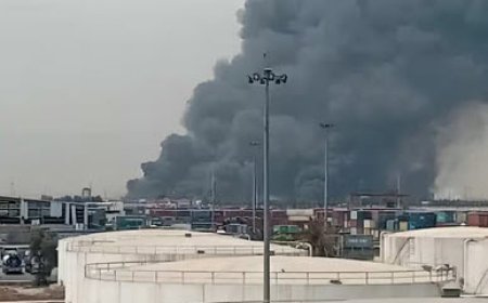 اعلام خسارت محوطۀ منفجرشدۀ بندر شهید رجایی