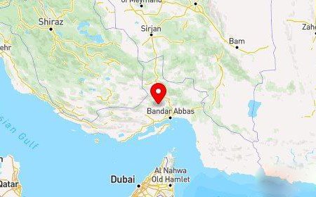 زلزله در فين بندرعباس
