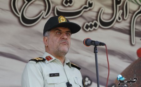 فرمانده انتظامی فارس: در برابر تمام تهدیدات راست قامت ایستاده‌ایم