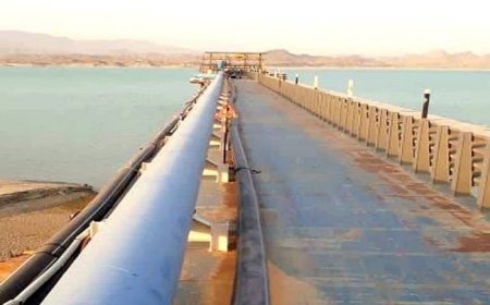 افزایش ظرفیت انتقال آب به جاسک و بشاگرد