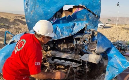 واژگونی مرگبار نیسان در محور خاوران – سروستان