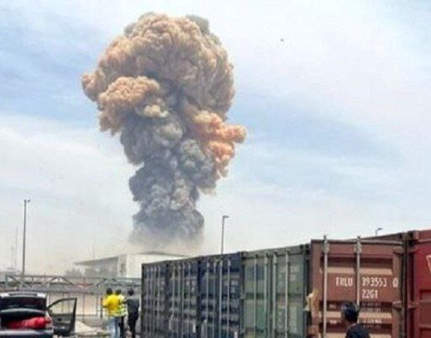 دمای انفجار در بندر شهید رجایی ۱۴۰۰ درجه سانتیگراد بود