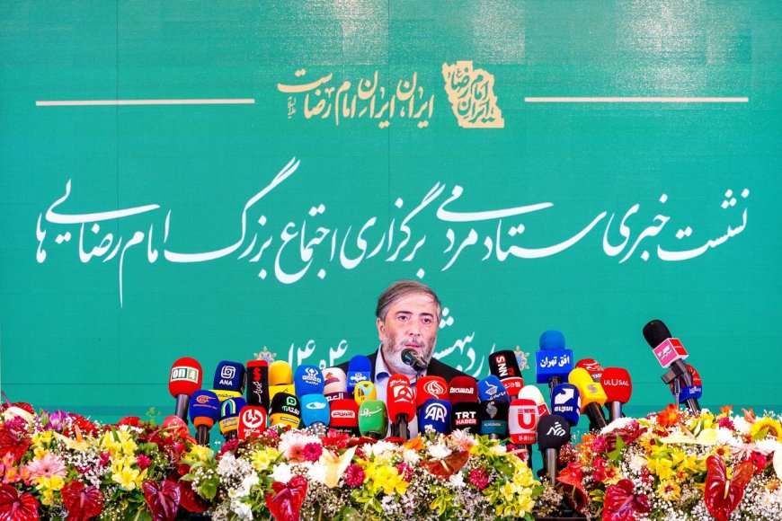 ادای احترام اجتماع بزرگ امام رضایی‌ها به مردم بندرعباس