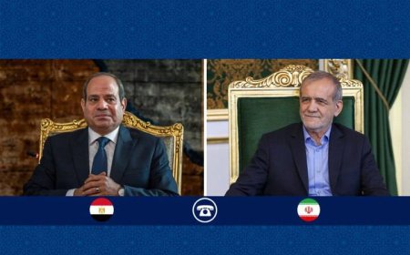 پزشکیان به السیسی: نه آغازگر جنگ بودیم و نه علاقمند به ادامه آن /به دنبال حل و فصل مسائل از طریق گفت‌وگو بودیم