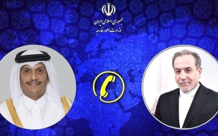 تماس عراقچی با نخست وزیر و وزیر خارجه قطر