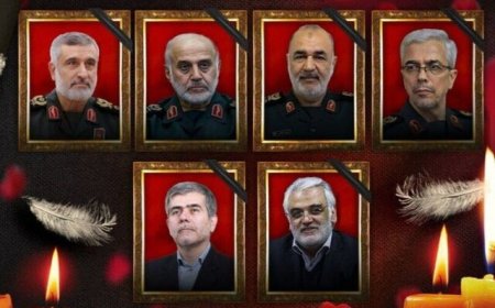 اعلام زمان برگزاری مراسم تشییع فرماندهان شهید نیروهای مسلح