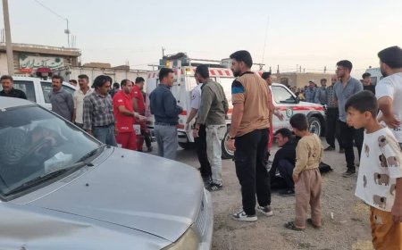 یک کشته در تصادف جاده آباده