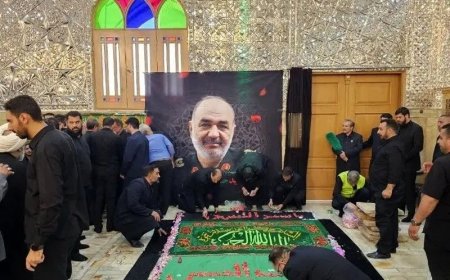 پیکر ۷ شهید اقتدار ملی ایران در پایتخت آرام گرفت