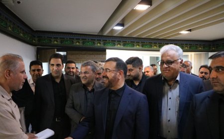 ببینید| بازدید استاندار فارس از بخش‌های مختلف اداره کل راه و شهرسازی