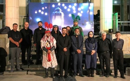 نمایش ارادت هنرمندان فارس در «چهارسوق سوگ»/ حافظیه شیراز صحنه سوگ عاشورایی شد