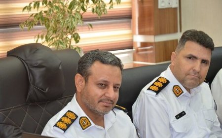 سرپرست جدید پلیس راهور استان فارس معارفه شد