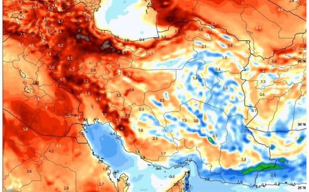 بارش‌های تابستانی متوقف می‌شود؛ گردوخاک و وزش باد شدید در ۱۵ استان
