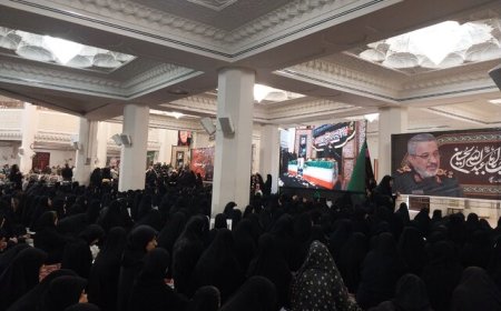 برگزاری مراسم وداع و تشییع پیکر شهید غیب‌پرور در شیراز
