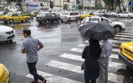 بارش رگبارهای خفیف باران طی آخر هفته در فارس/ دمای هوا افزایش می‌یابد