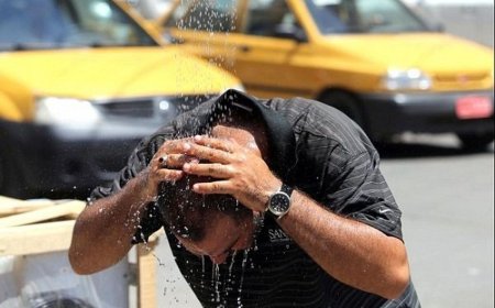 امیدیه، داغ‌ترین نقطه زمین شد!