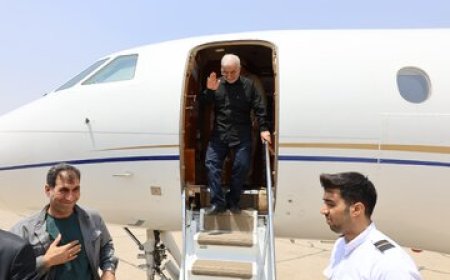 وزیر کشور وارد آبادان شد