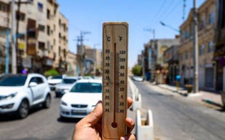 شدت گرما در اهواز!