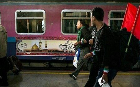 جابه‌جایی بیش از ۲۷۵ هزار زائر اربعین با قطارهای راه‌آهن جنوب