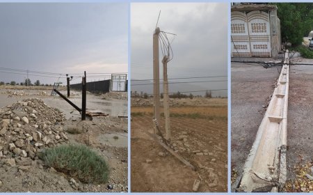 خسارت ۲۶۷ میلیارد ریالی طوفان به شبکه برق فارس