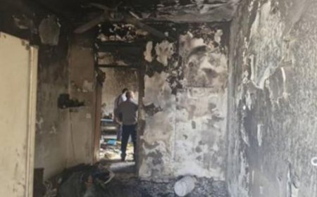 انفجار گاز در ساختمان دوطبقه در کمپلو