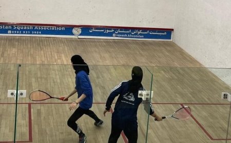 معرفی برترین‌های اسکواش بانوان خوزستان