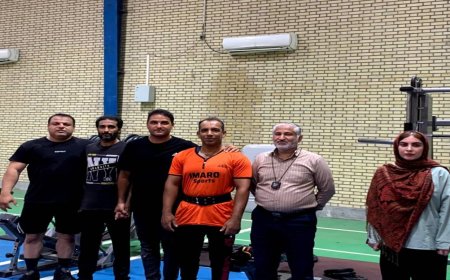 ورزشکار هرمزگانی رکورد جهانی پرس پا را شکست