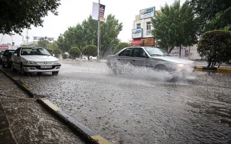 بارش‌های موسمی جنوب فارس را فرا می‌گیرد